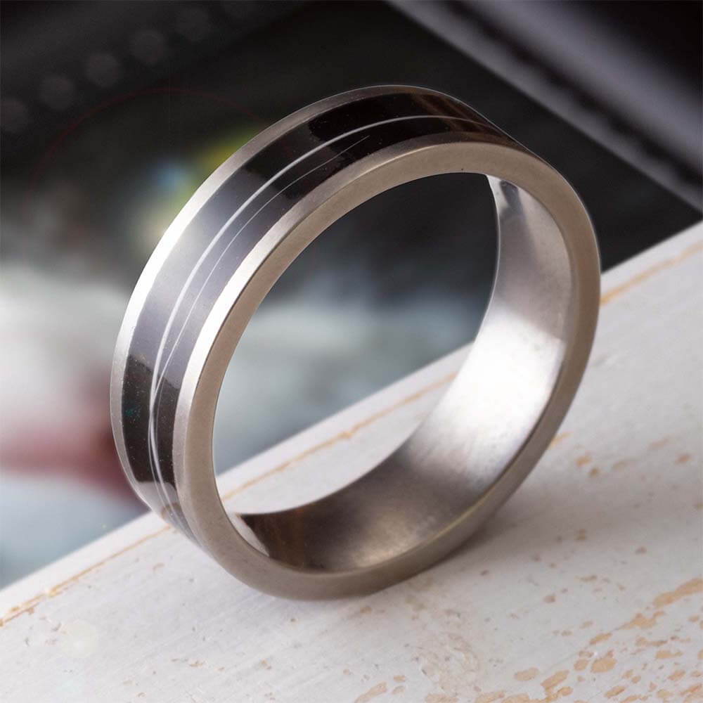Cat whisker ring for pet memorial