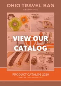 Ohio Travel Bag | Catalog | Handbag, Leather, Repair & Design
