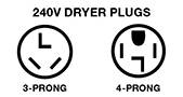 240V Dryer Plugs