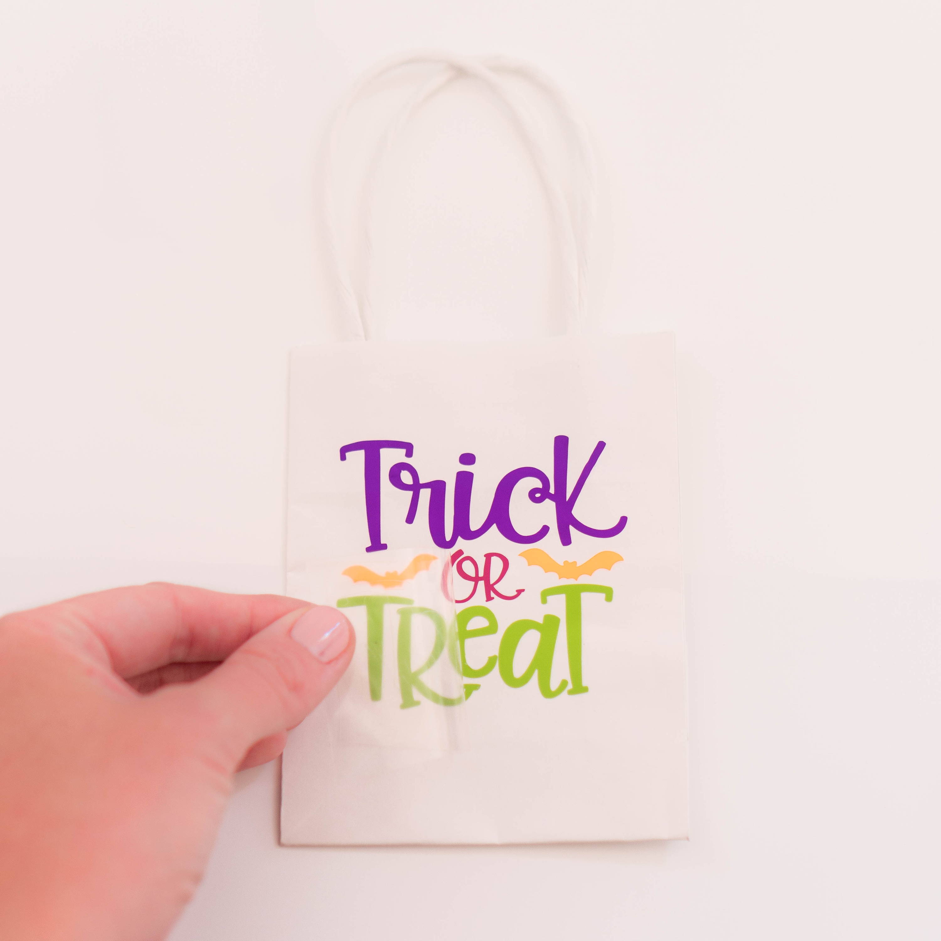 Fall Tote Bag With Craftey Glitter Heat Transfer Vinyl - Kayla Makes