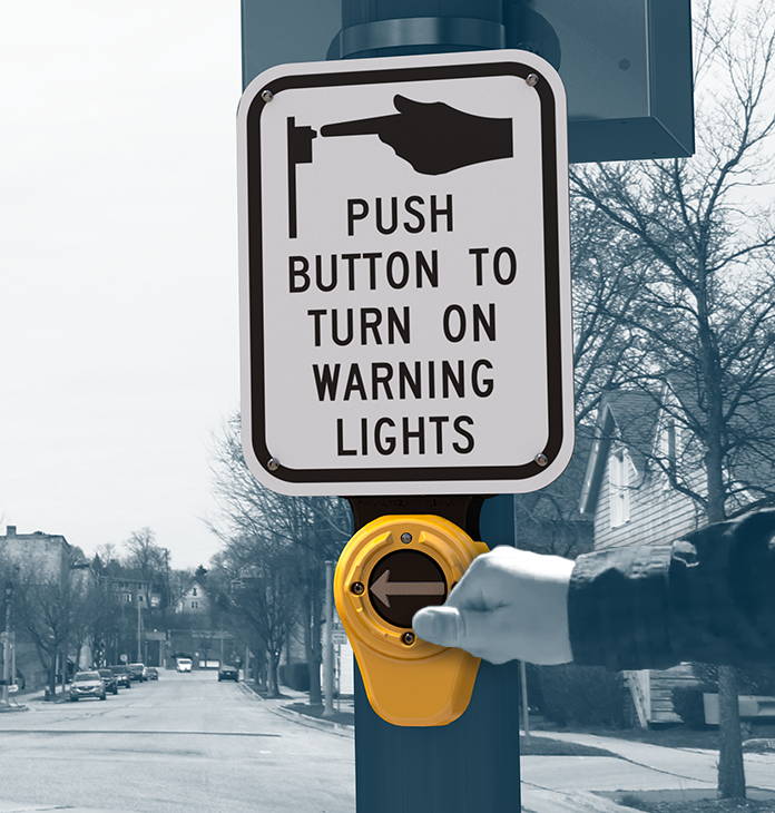 Bulldog Push Button