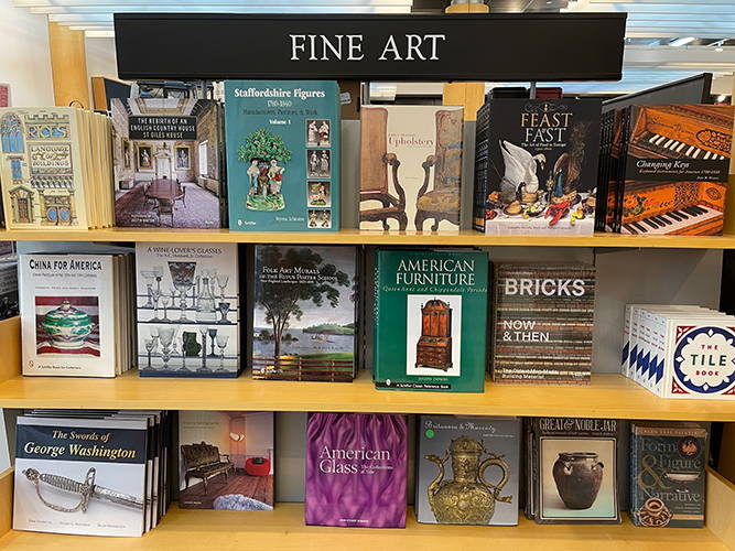 Fine Arts books at Revolutions store