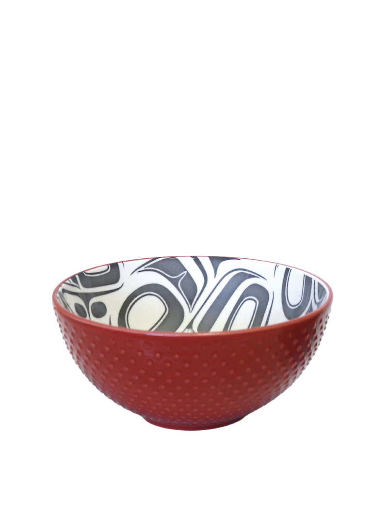 Porcelain Art Bowl (Medium) - Transforming Eagle
