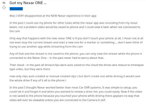 Nexar Beam dash cam review: Super simple dash cam with an easy-to-configure  app