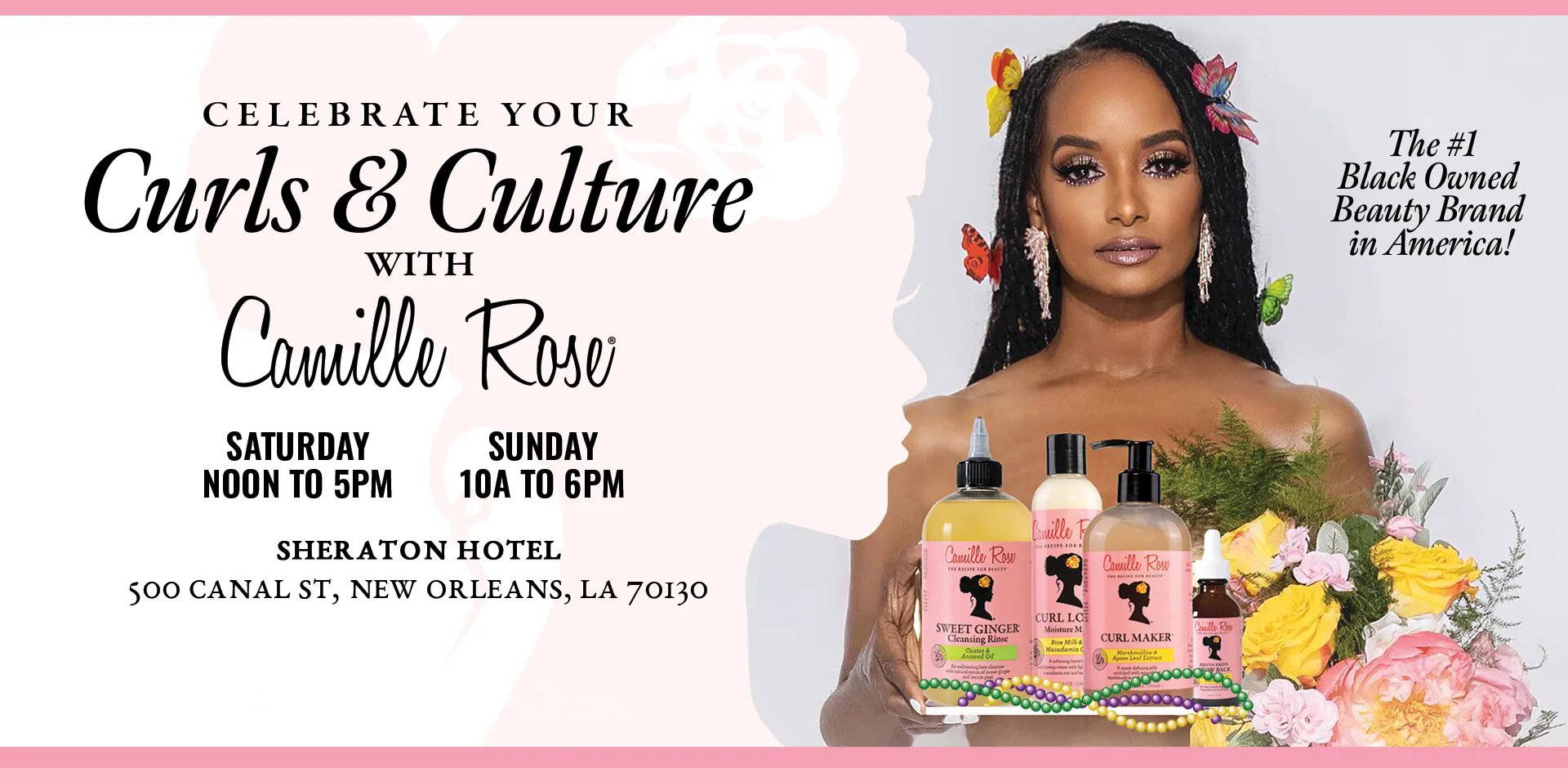 Essence Festival - Beauty Kitchen Pop-up Shop – Camille Rose Naturals