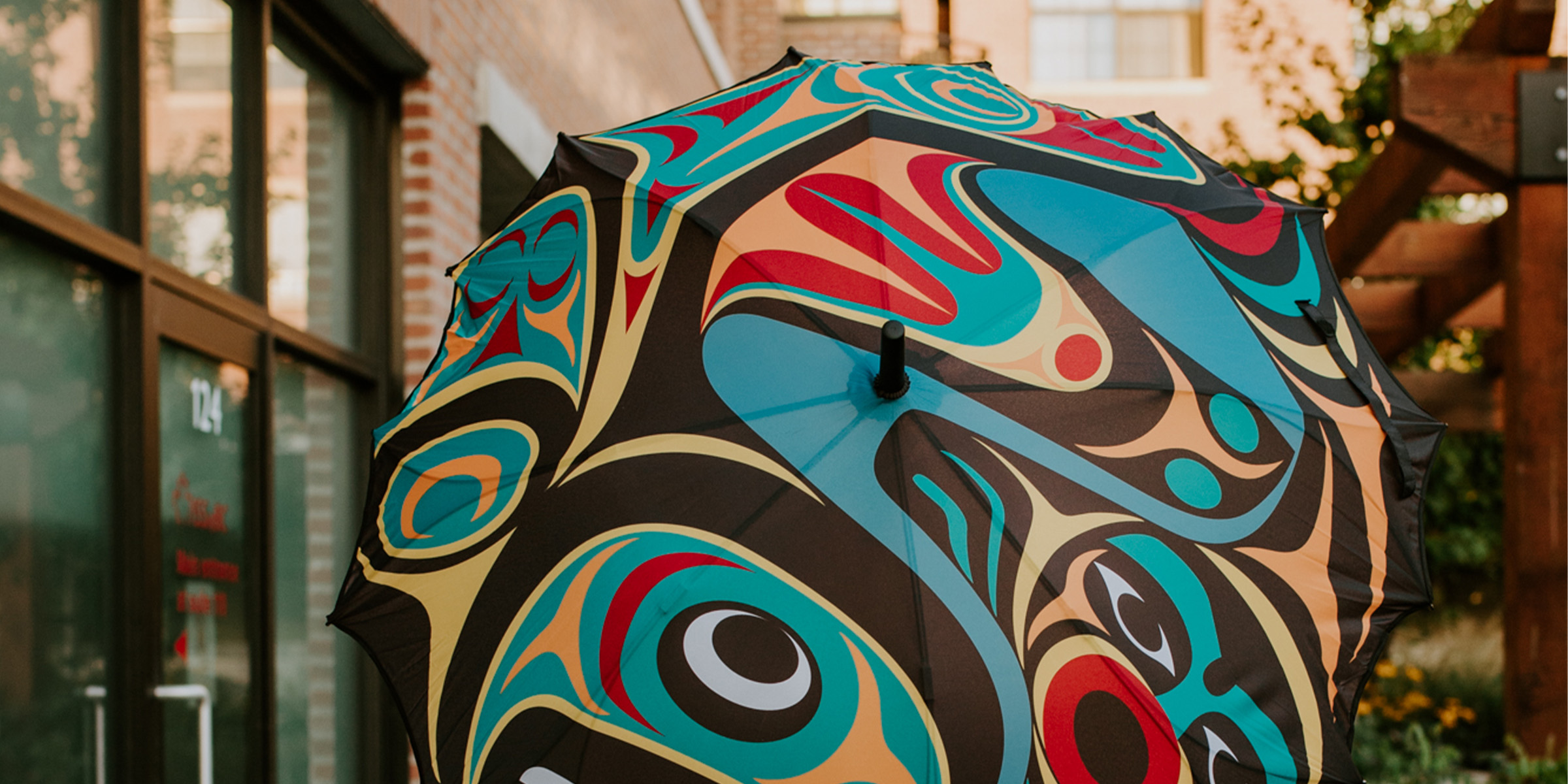 Umbrellas featuring authentic Indigenous artwork — Native Northwest