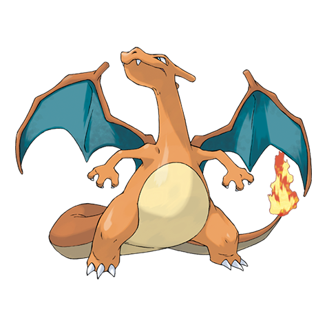 A photo of the pokemon Charizard