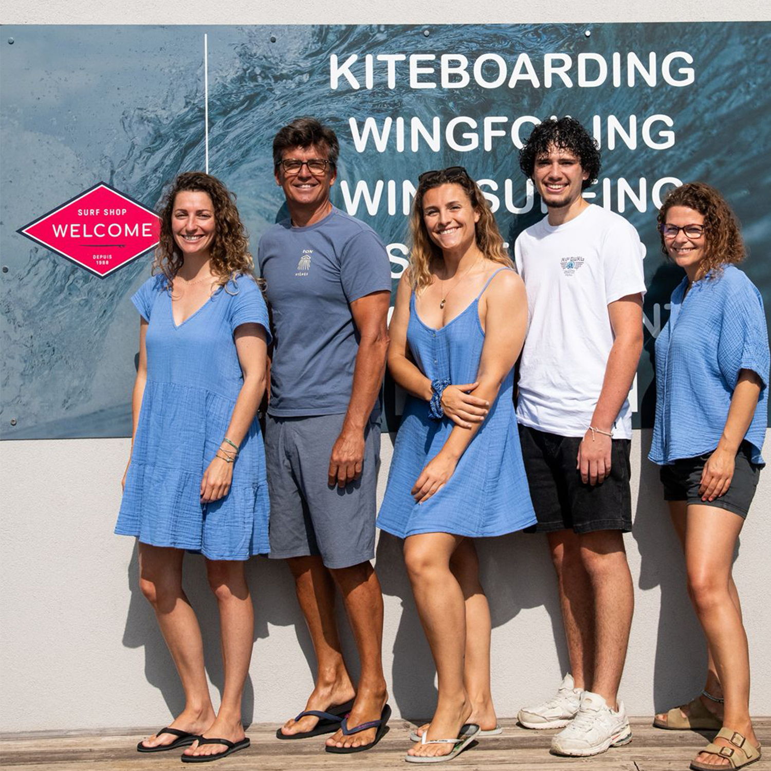 La team du shop welcomesurf hyeres.com_l'almanarre_duotone_ion_2026