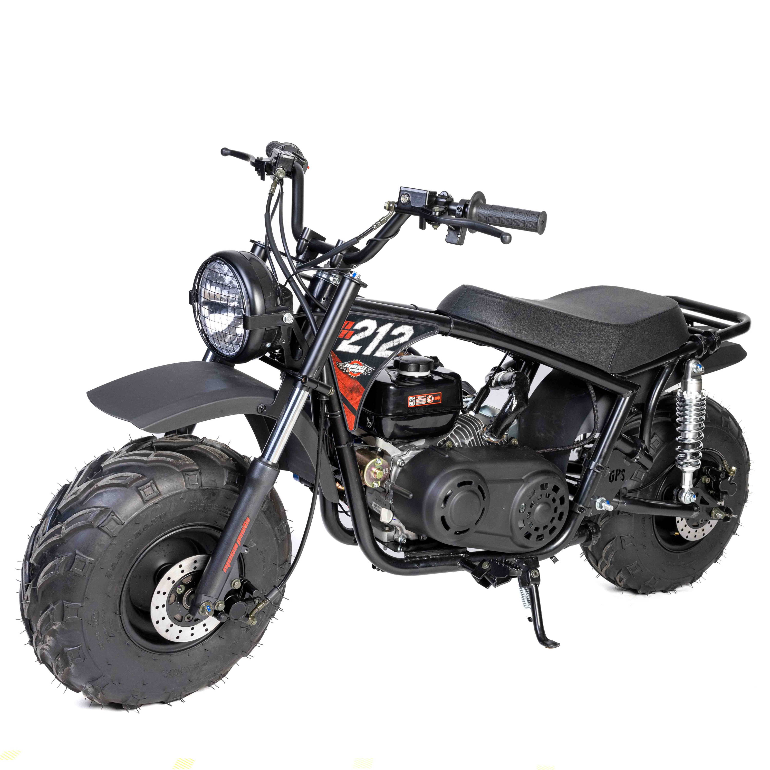 The megalodon minibike kit and the trailmaster hurricane 200x minibike review.