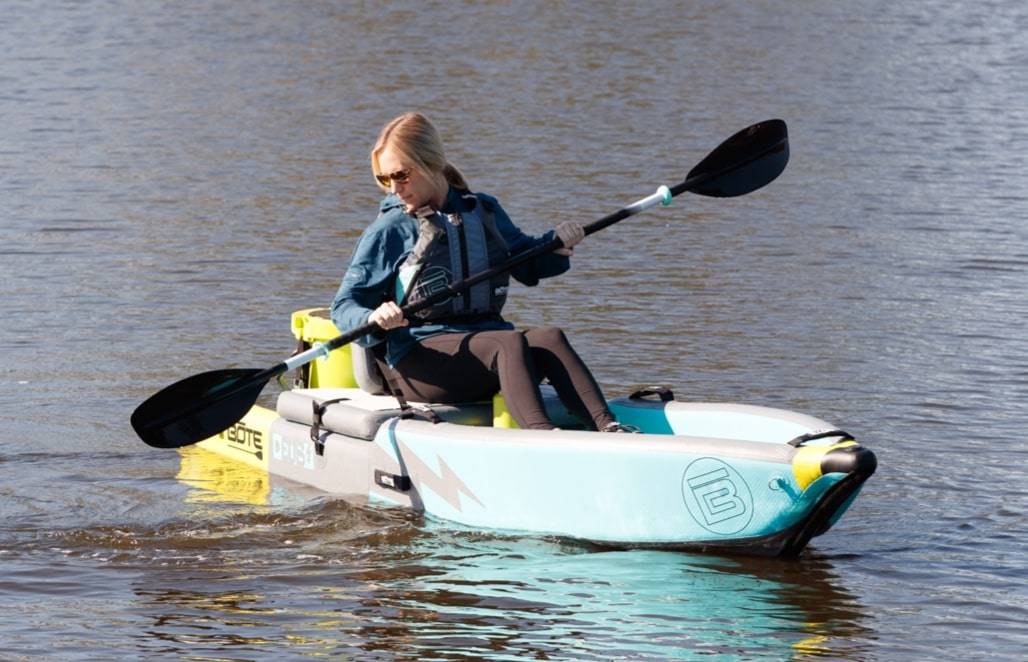 Woman on Kayak