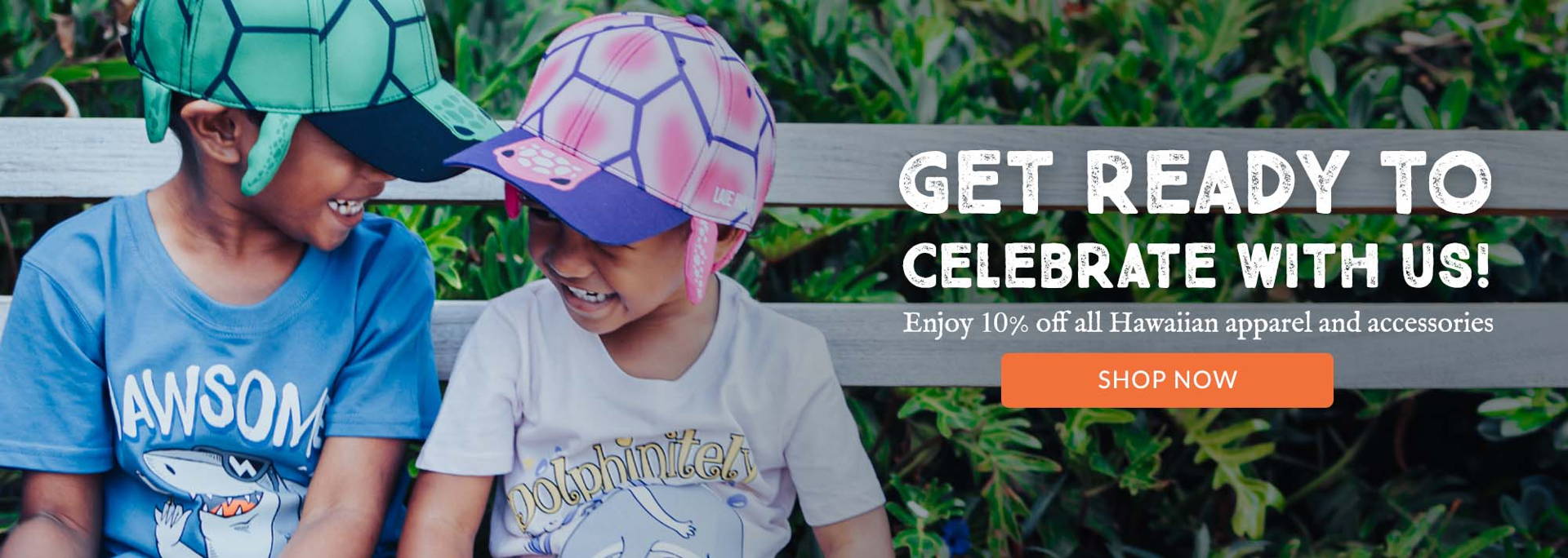 Get ready to celebrate with us! Enjoy 10% off all Hawaiian apparel and accessories as we countdown to Polynesian Cultural Center's 60th anniversary.