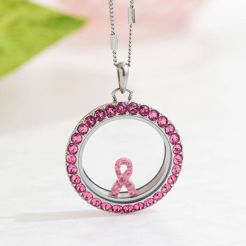 Breast Cancer Awareness Silver Gift Set 28-30
