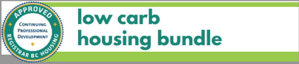 Low carb housing bundle promotional graphic.