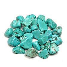 Petites pierres de turquoise