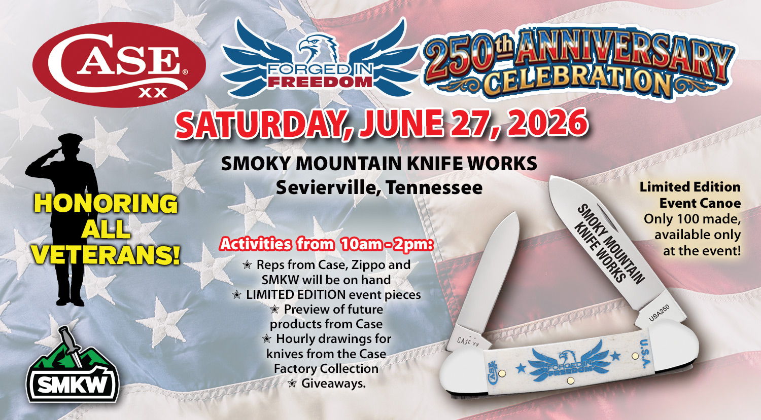 Case SMKW Event | Smoky Mountain Knife Works