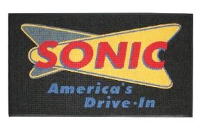 Sonic America's Drive-In logo on a black background.