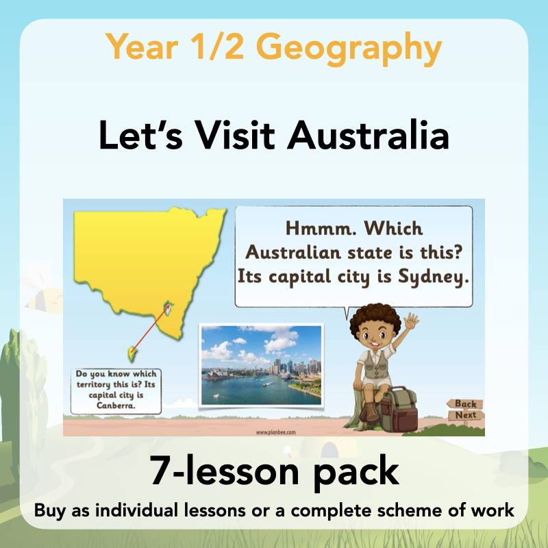 Year 1 Curriculum - Let's visit Australia
