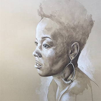 Sarah Miller watercolor painting