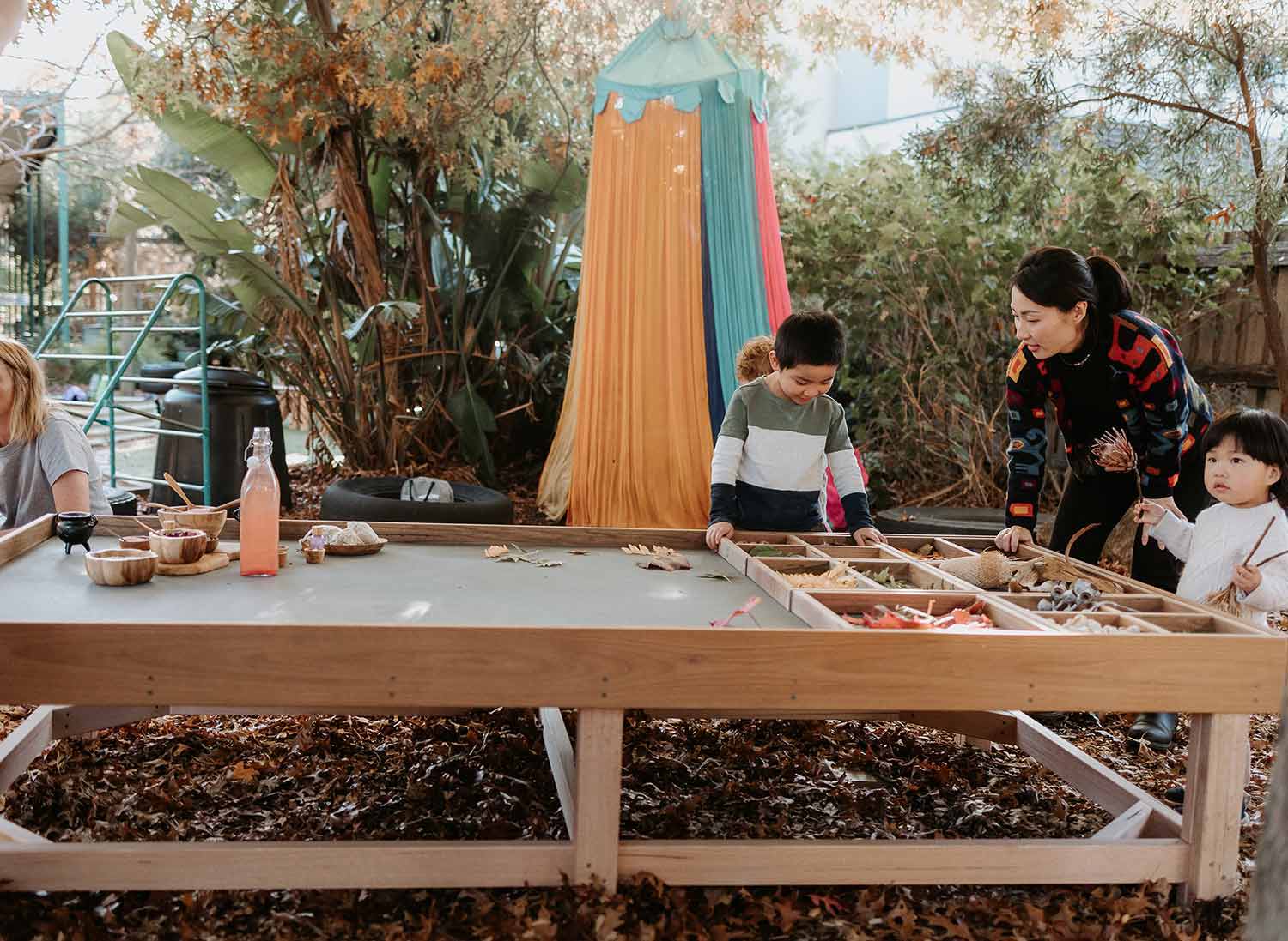 Outdoor Timber Sensory & Exploration Play Table