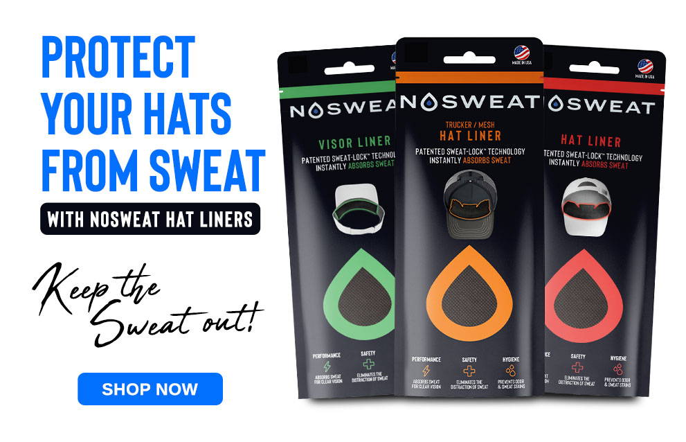 Protect your hats from sweat