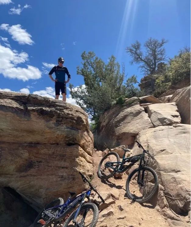 Riding The Whole Enchilada - Rock formations