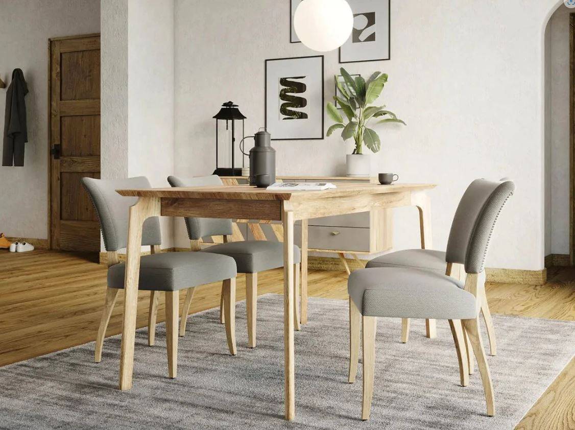 wood dining table Calgary 