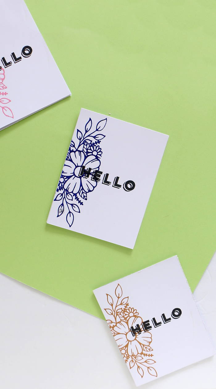 DIY Screen Printed Cards with Cricut – shopcraftables