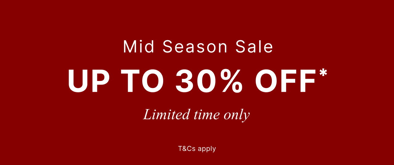 GUESS Mid Season Sale: Up to 30% off, limited time only.