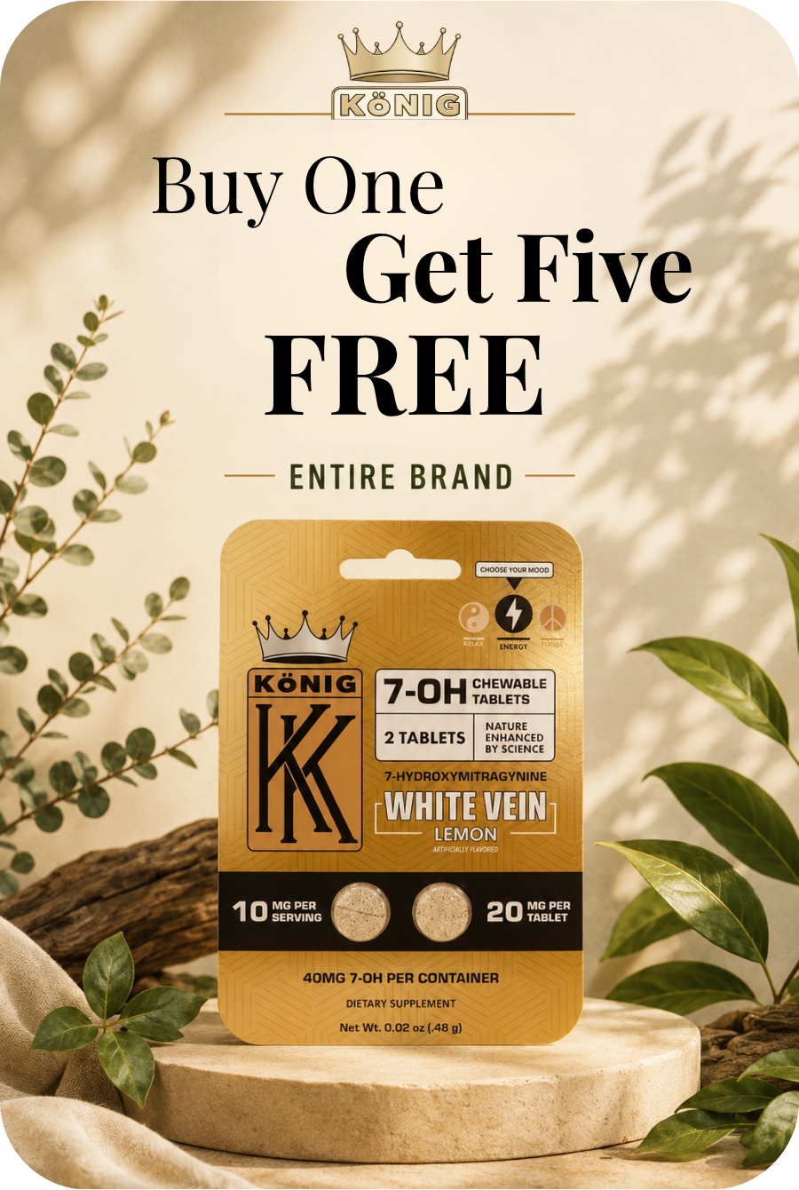 Promotional image for König tablets with 