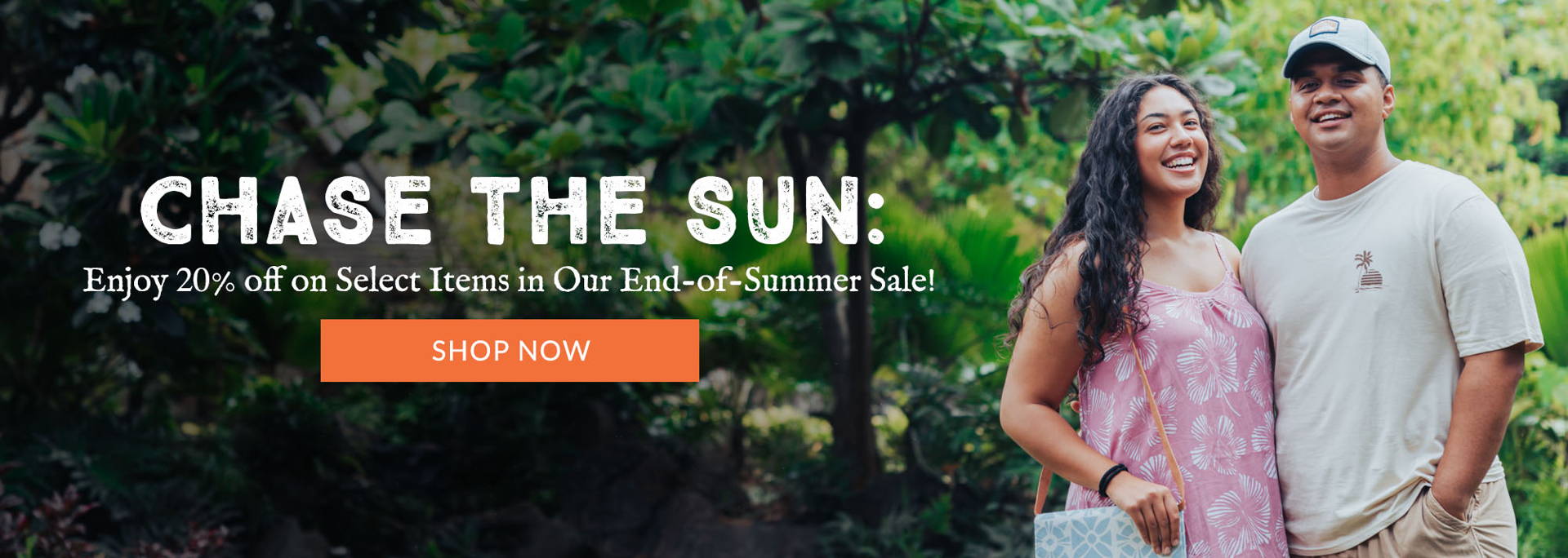 Chase the Sun: Enjoy 15% off on Select Items in Our End-of-Summer Sale!