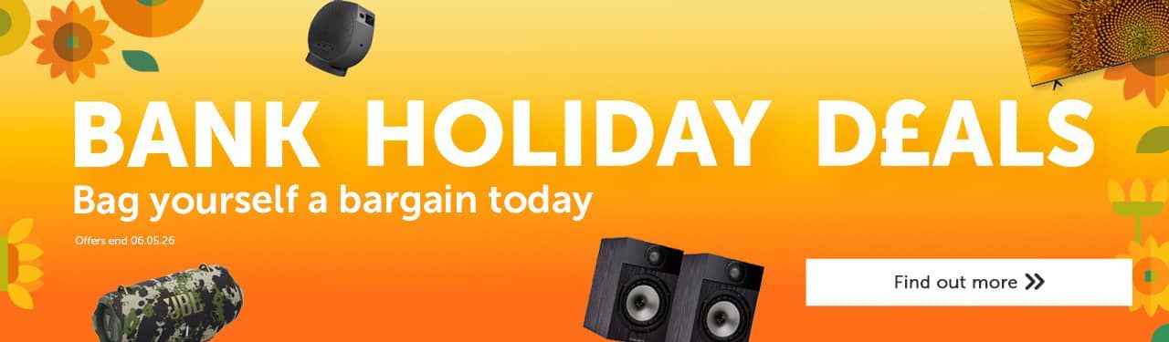 Bank holiday deals