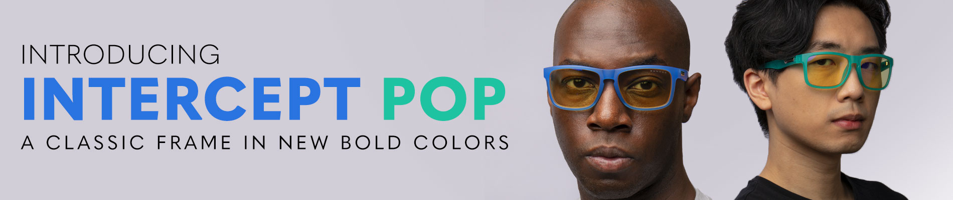 Intercept POP - A classic frame in bold new colors