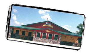 The exterior of the Swiss Meat & Sausage Company storefront