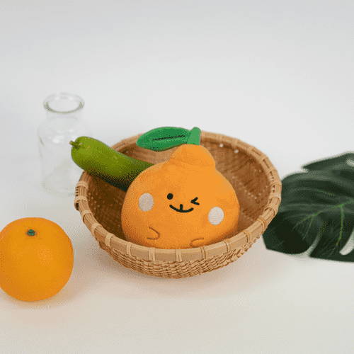 Mr Bong Hallabong Jeju tangerine plush made by seoulbox