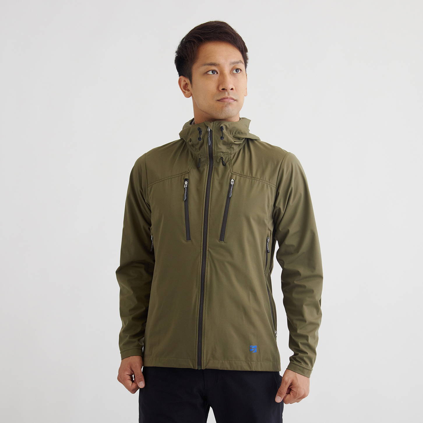 finetrack（ファイントラック）/フロウラップフーディ/カーキ/MENS