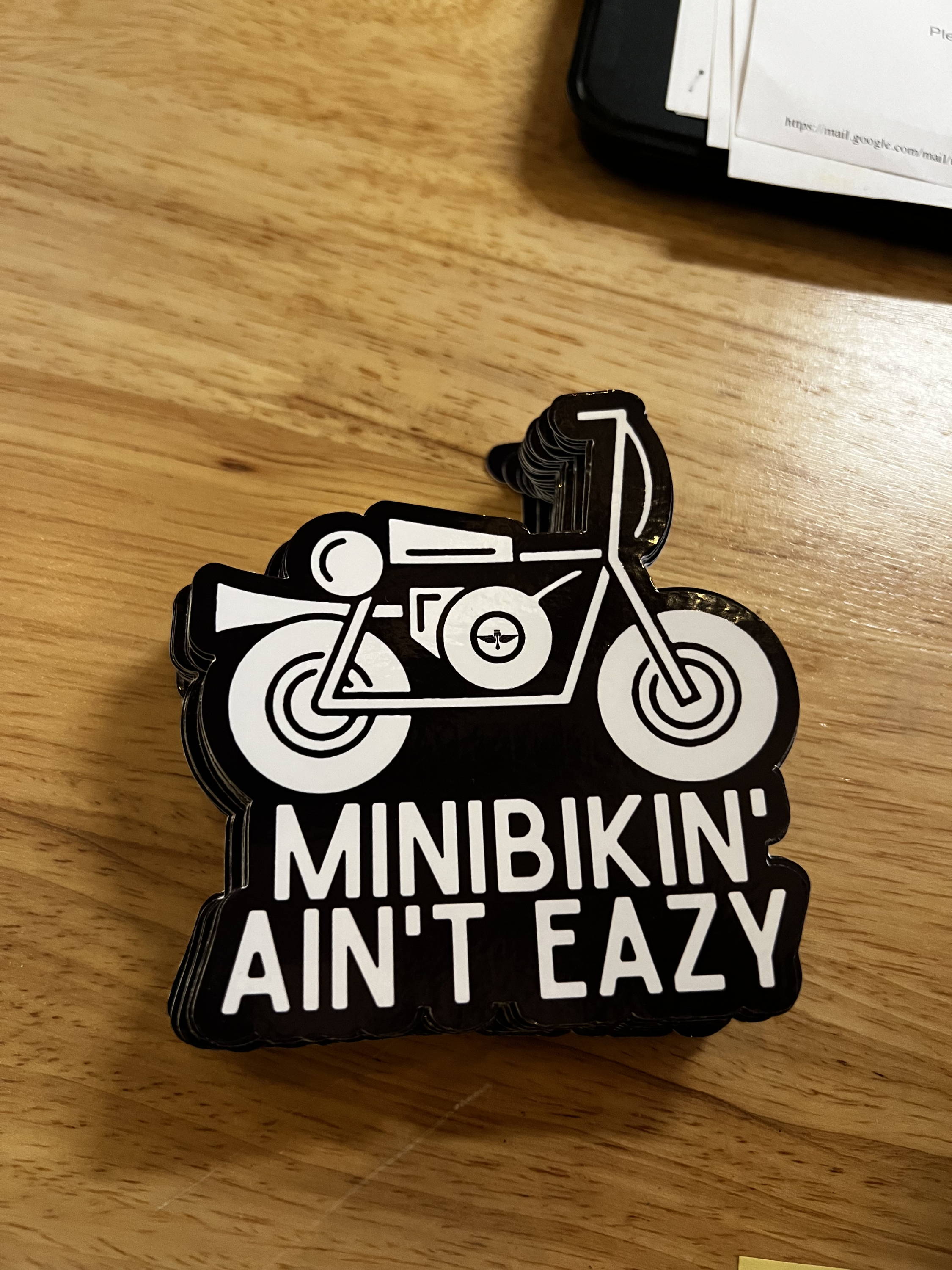 Minibikin' Ain't Eazy yall