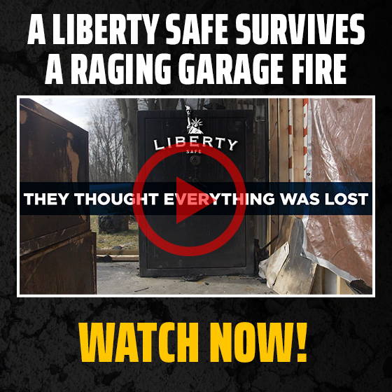 Liberty Safe Survives a Raging Garage Fire