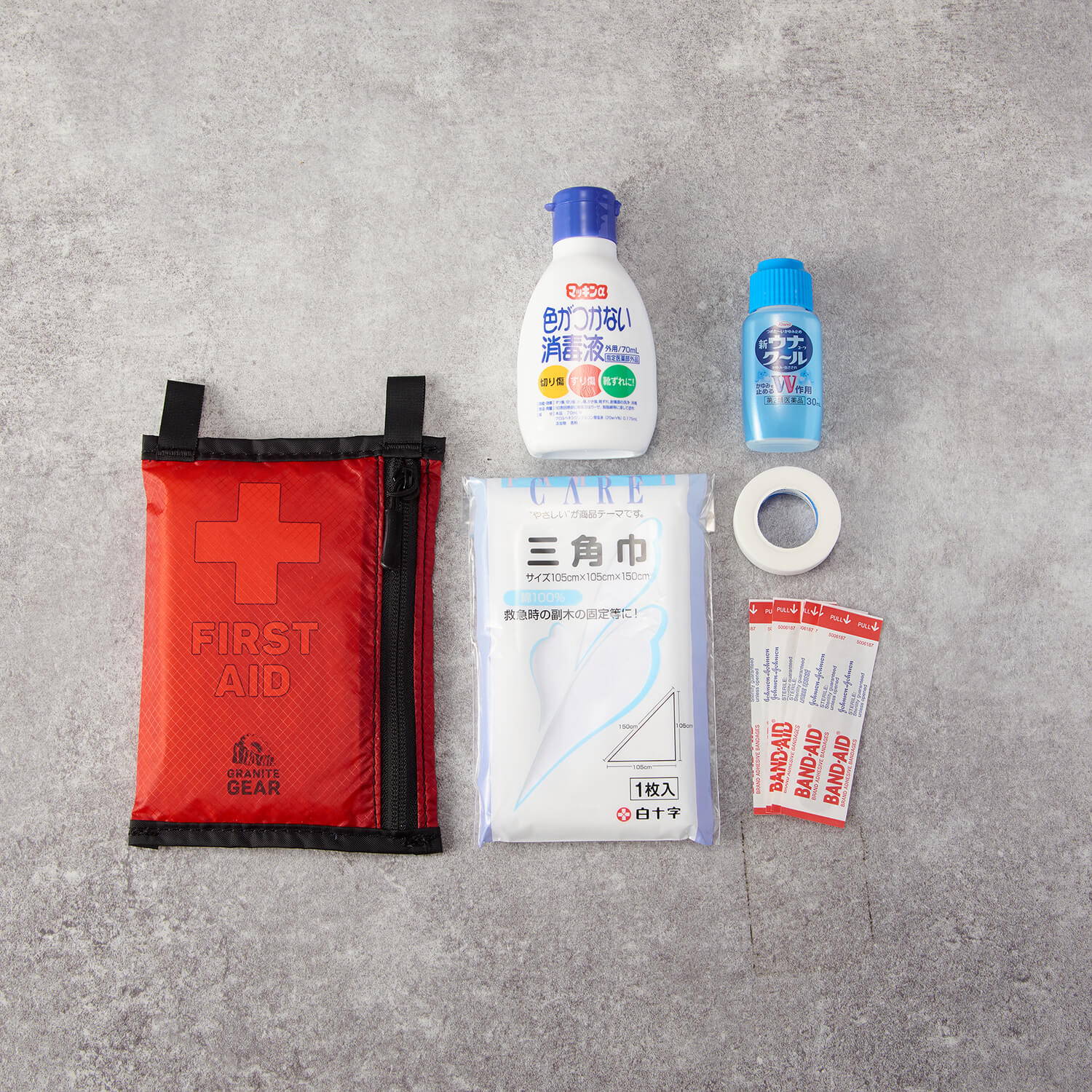 Granitegear グラナイトギア ファーストエイドエアポケット レッド Yamap Store ヤマップストア
