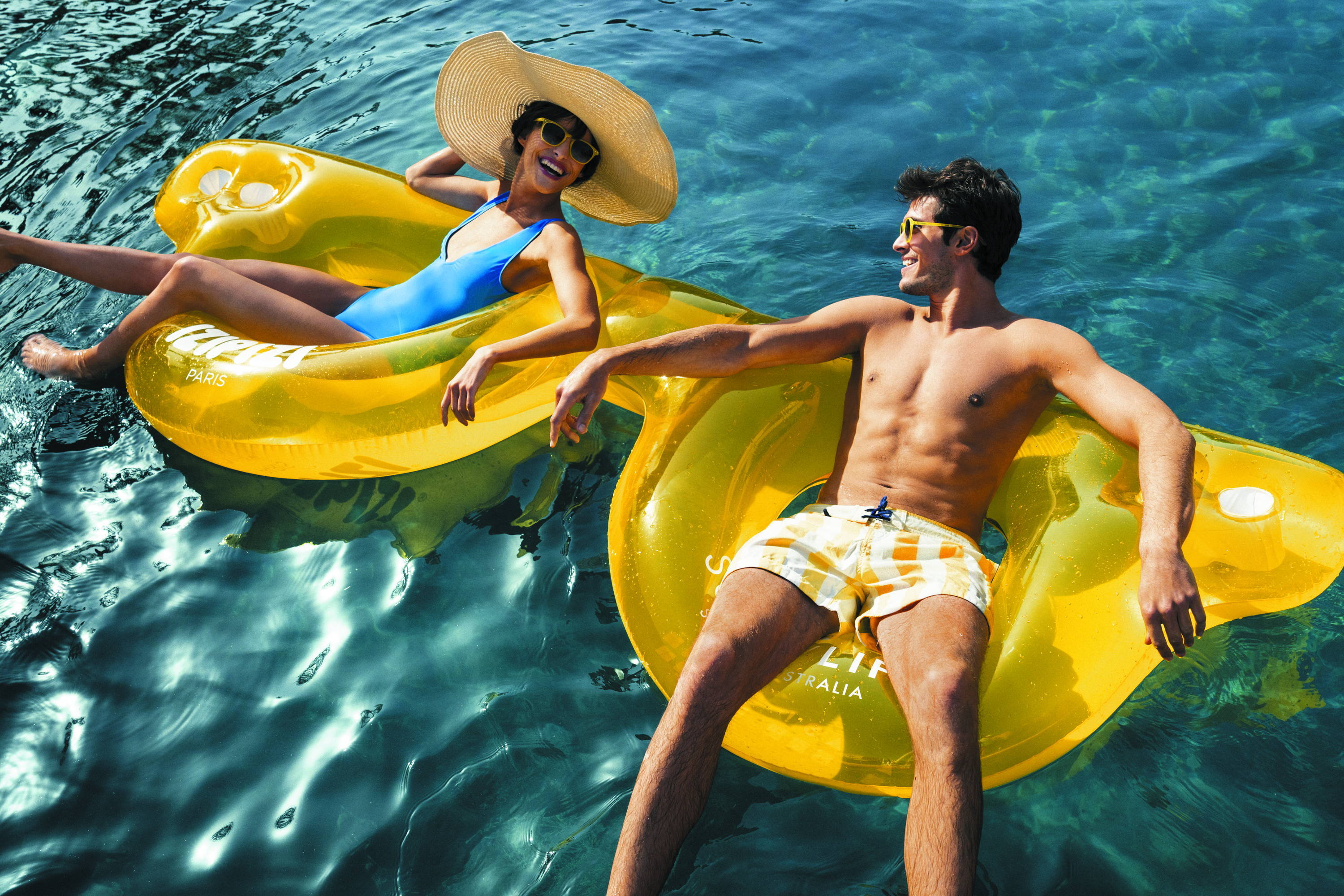 IZIPIZI x Sunnylife Collaboration Sunglasses Pool Floats