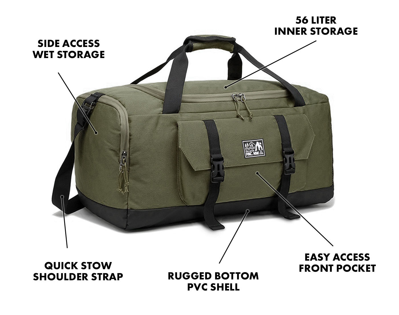 Cannon Duffel Bags - The Great PNW