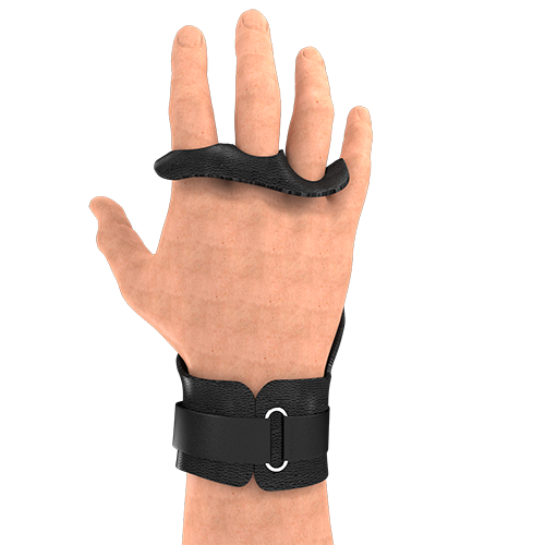 3-Hole Leather Cross Training Gloves