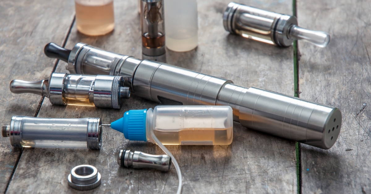 Vaping products like these are facing a strict mailing ban. 