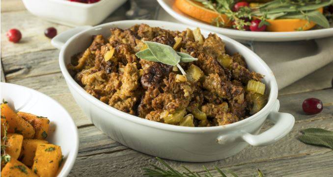 homestyle vegan stuffing