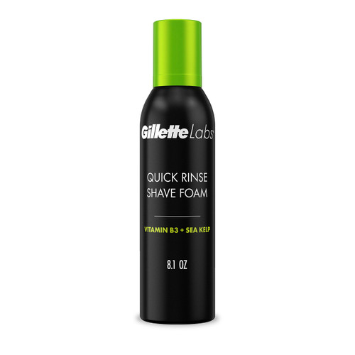 GilletteLabs Quick Rinse Shave Foam