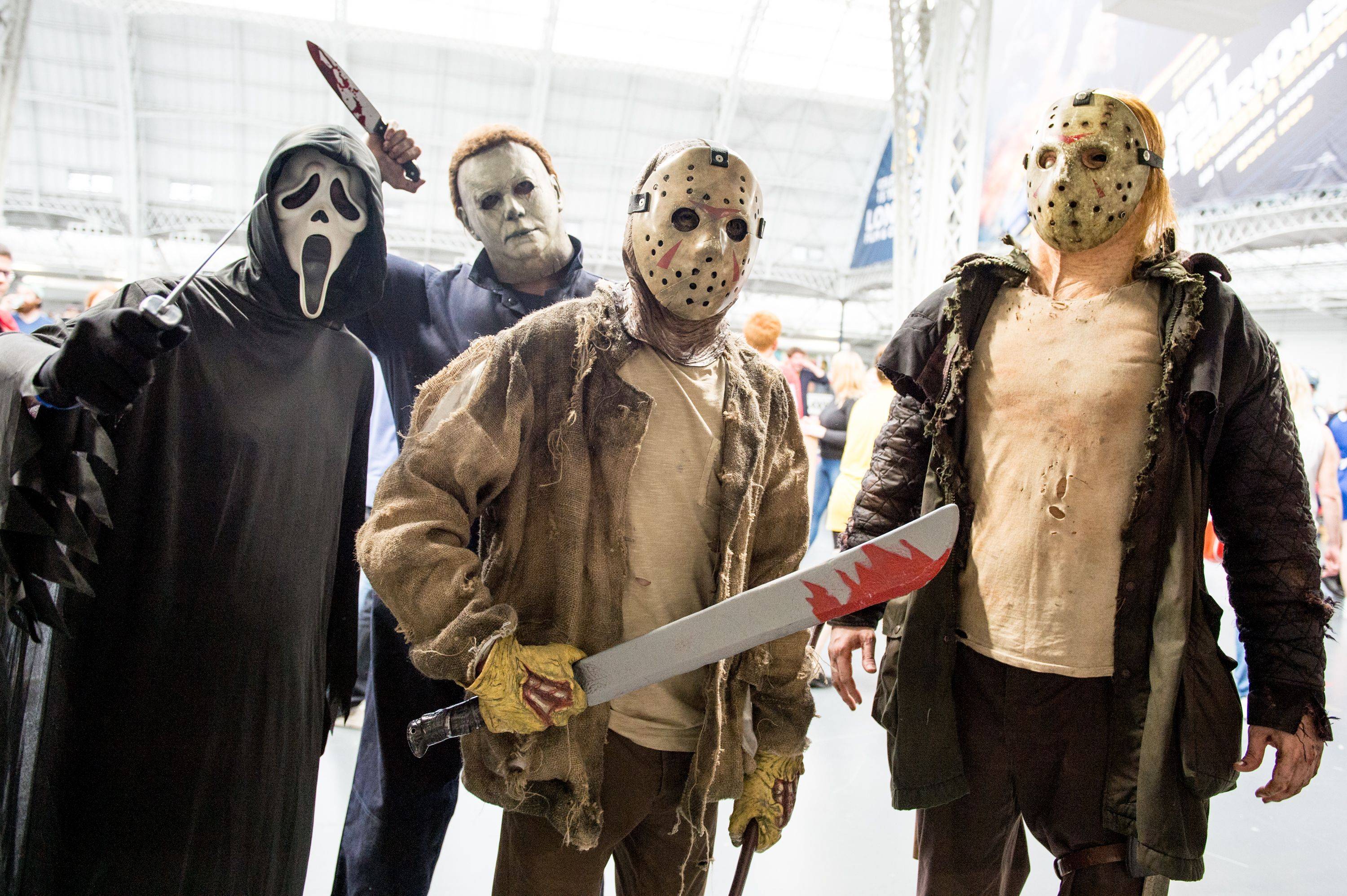 ghost-face-michael-myers-two-jason-voorhees