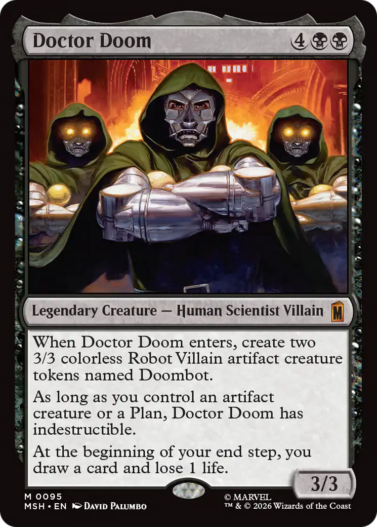The Doctor Doom MTG Trading Card