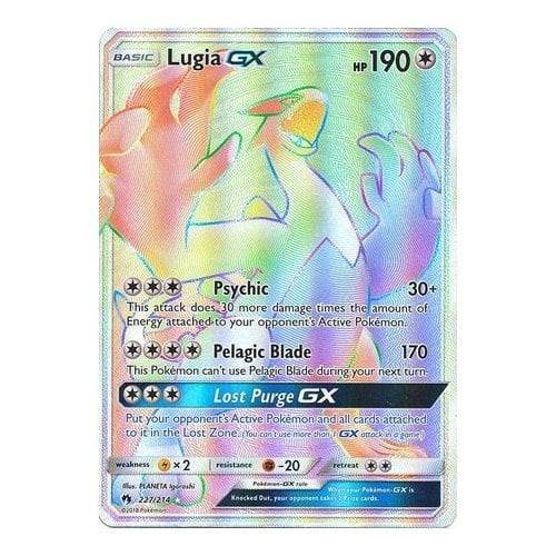 ultra rare rainbow rare pokemon cards Pokemon SM-5 Ultra Prism Card: Leafeon GX 157/156 Rainbow Ultra Rare H main image 0