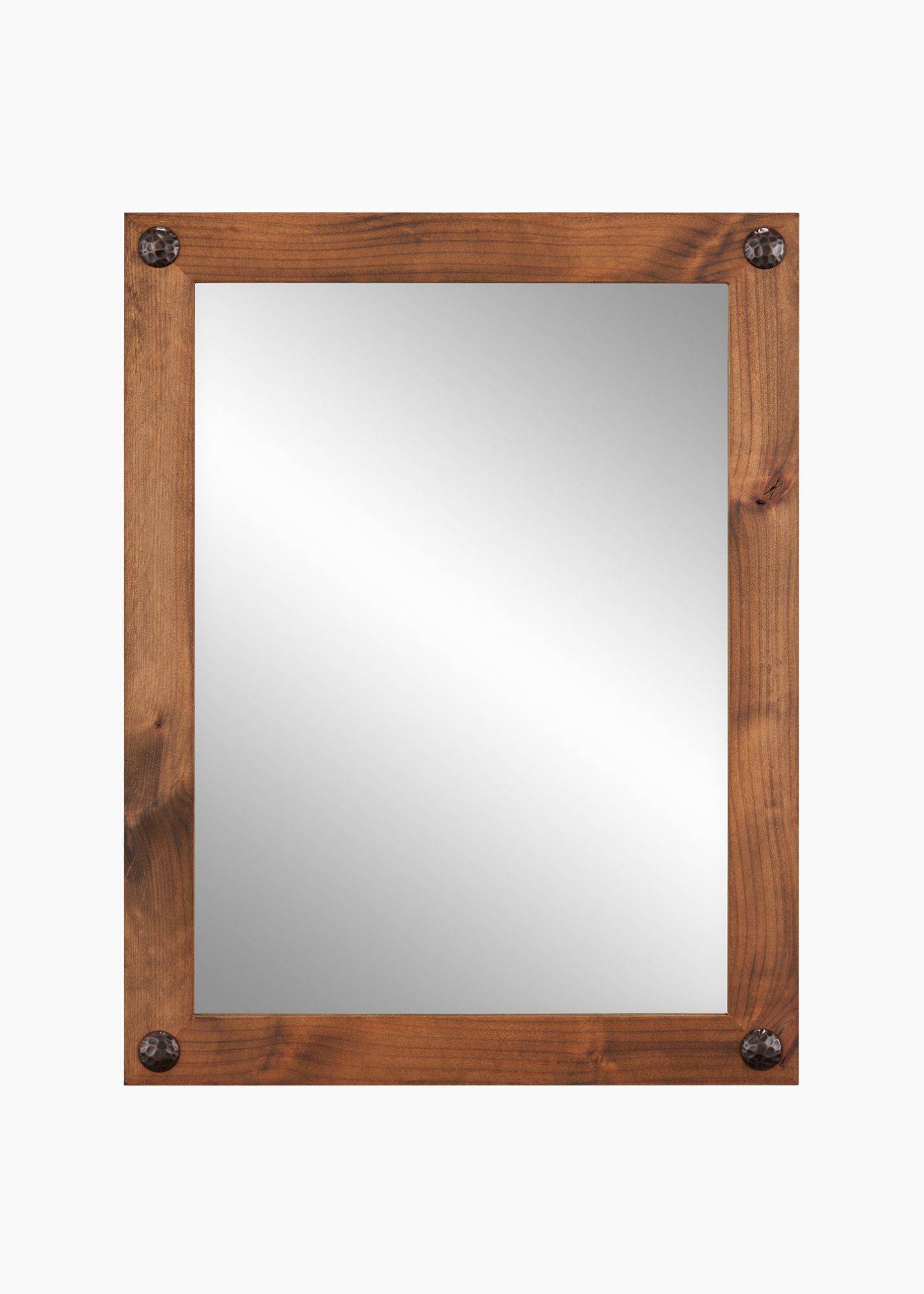 tall vertical vanity mirror with wood frame