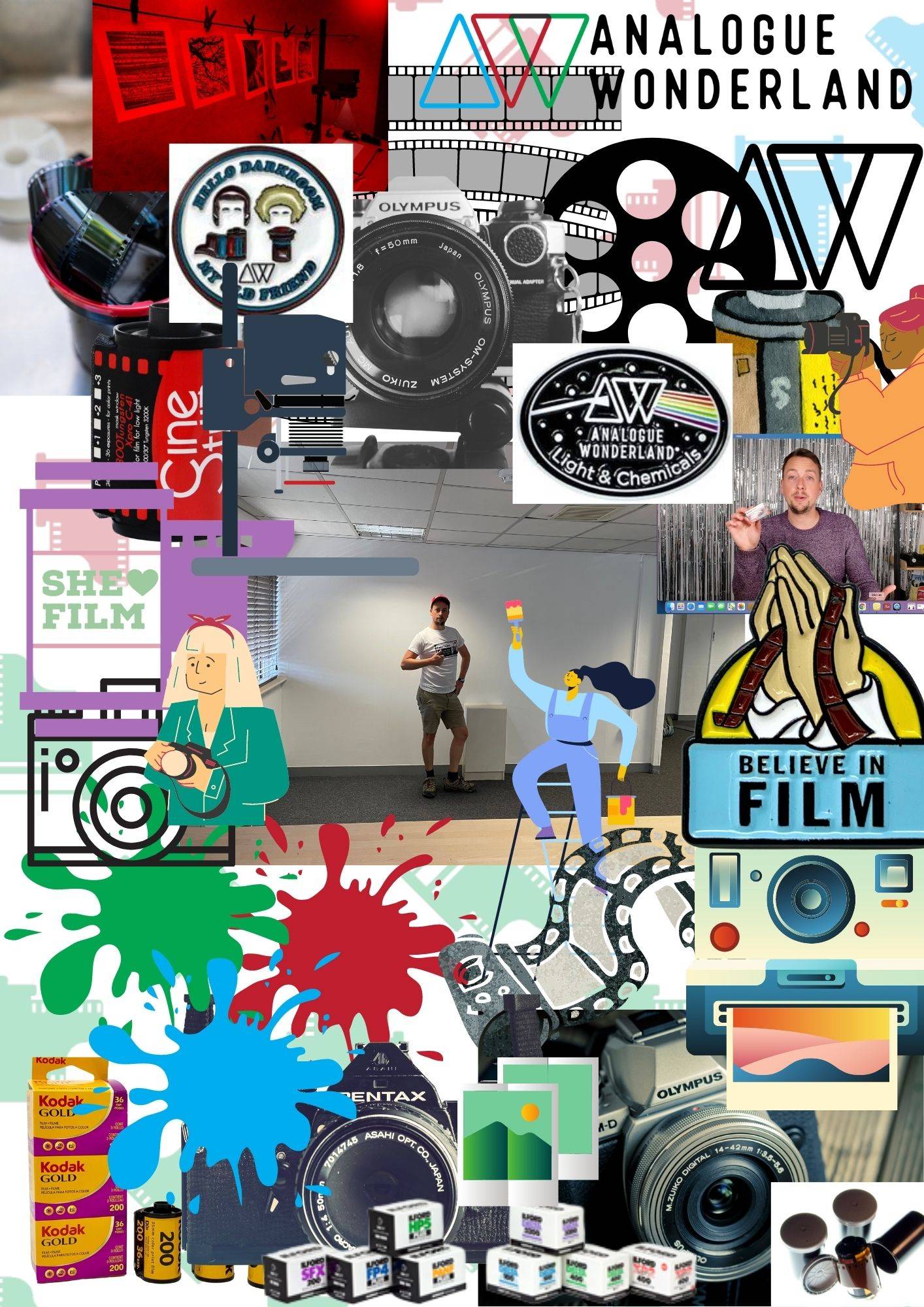 Analogue Wonderland Mural Call Out! Mood board ideas