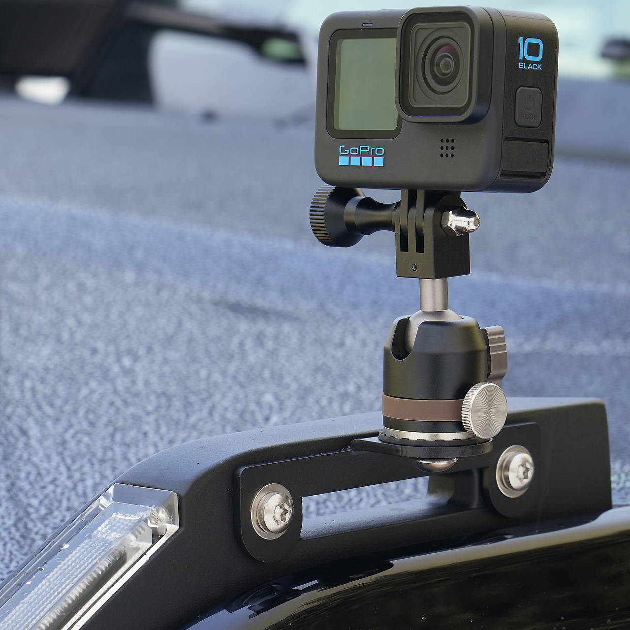 thumbnail image 2 of Black Aluminum Tripod Mounting Screw For GoPro Hero Cameras, Secure Fix For Skydiving 2 of 5